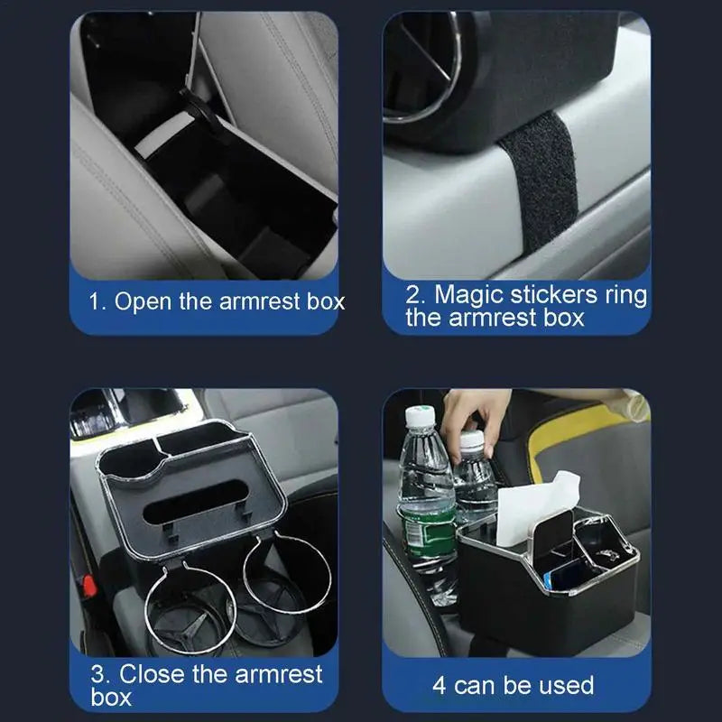 DriveEase: Armrest Storage Organizer