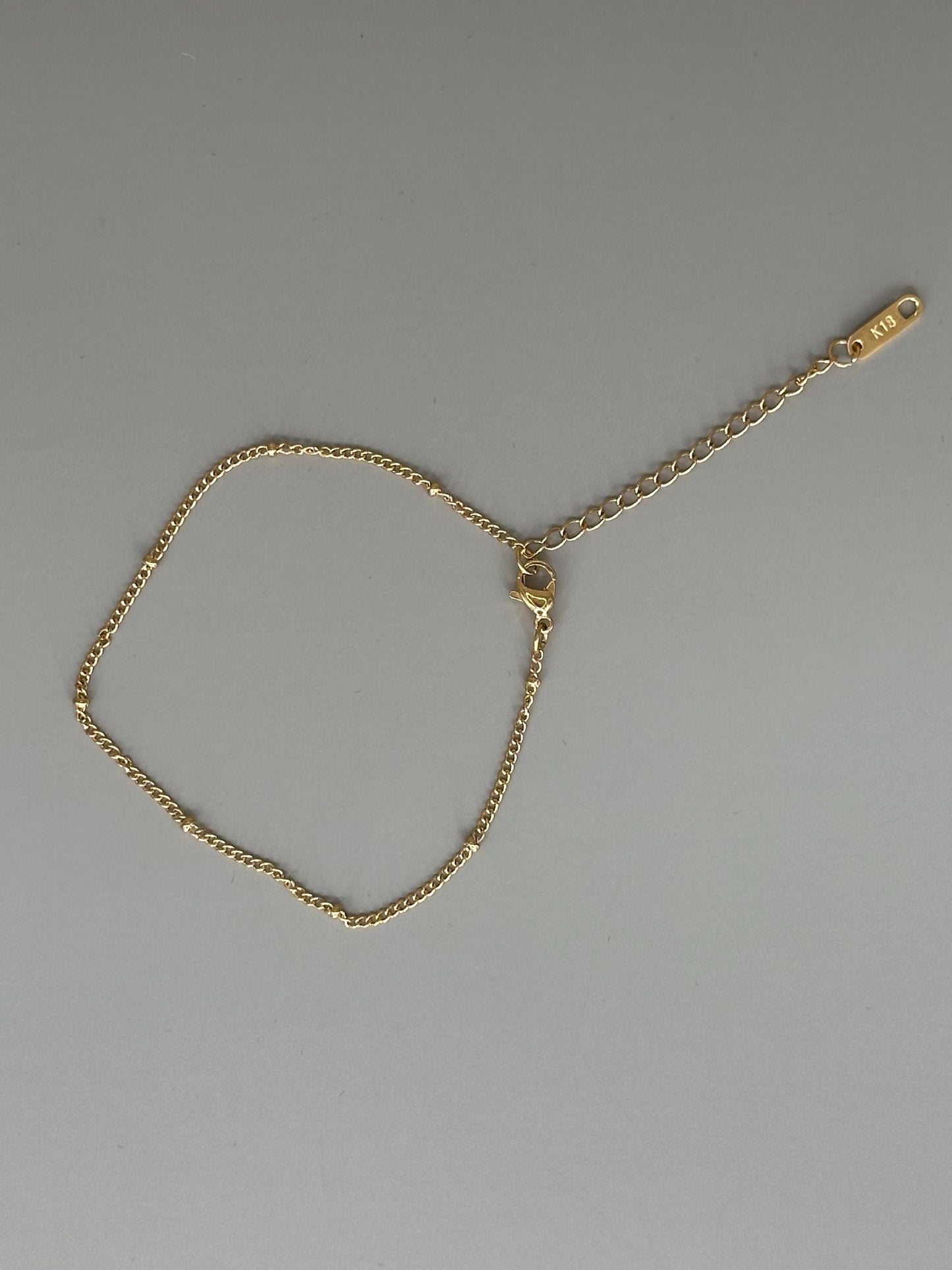 Gold Plated Waterproof Satellite Bracelet – Hypoallergenic Minimalist Jewelry