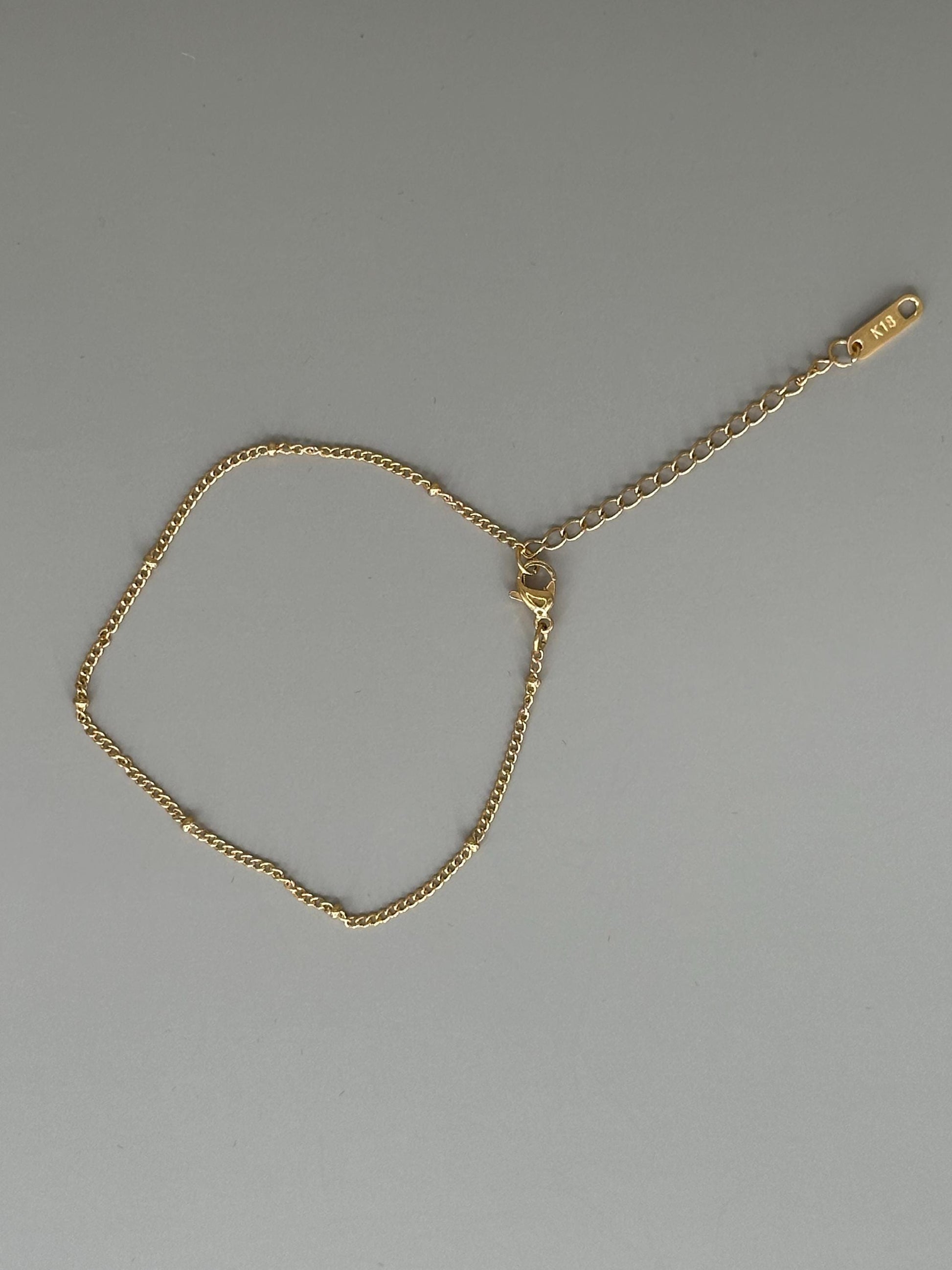 Gold Plated Waterproof Satellite Bracelet – Hypoallergenic Minimalist Jewelry